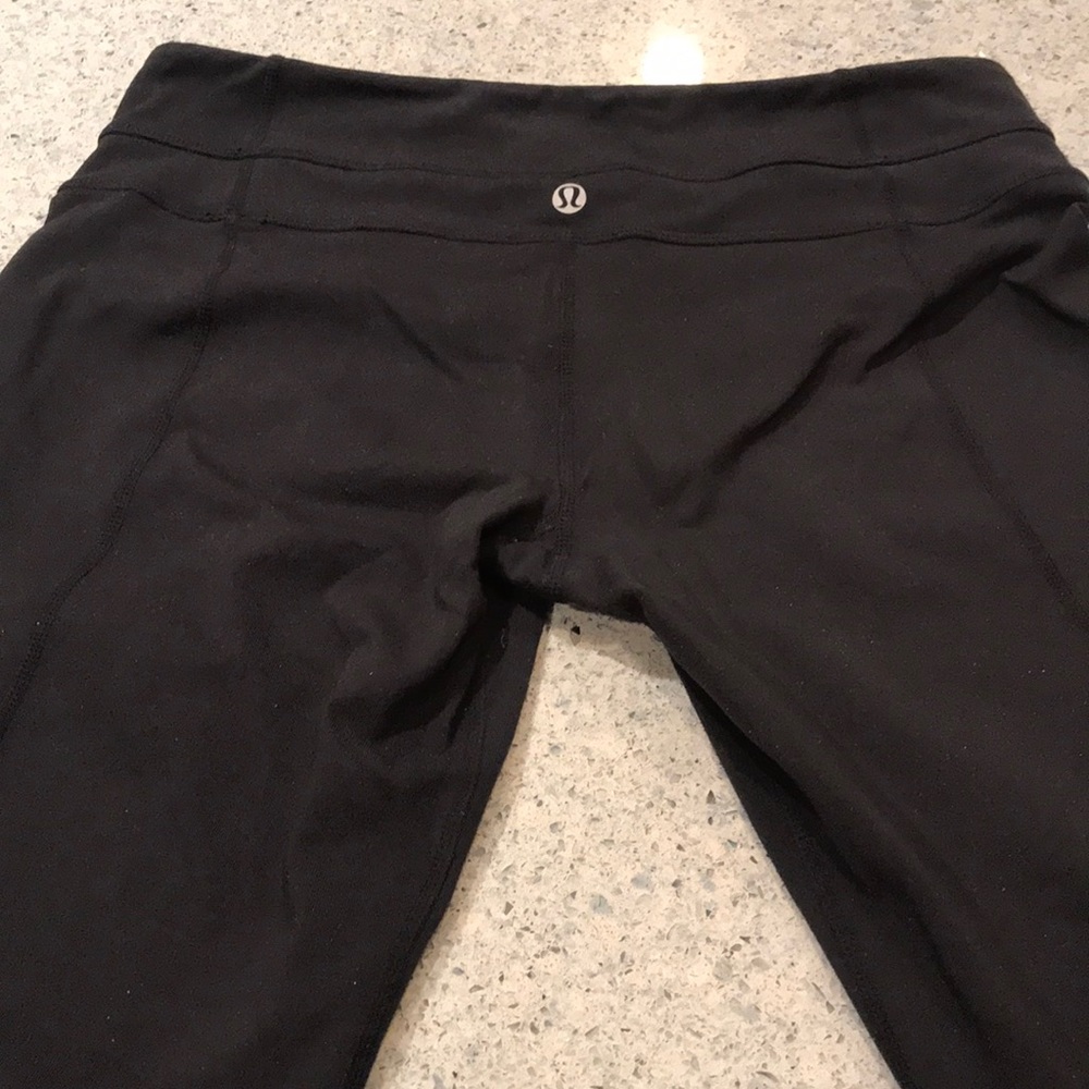 Lulu lemon black full leg pant